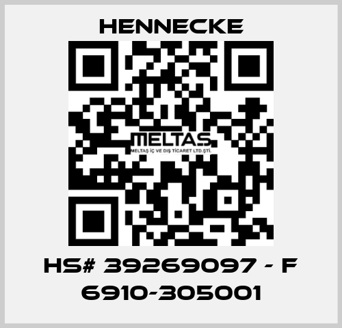 HS# 39269097 - F 6910-305001 Hennecke