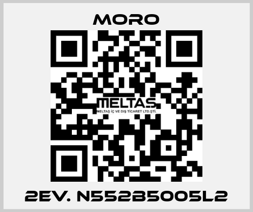 2EV. N552B5005L2 Moro