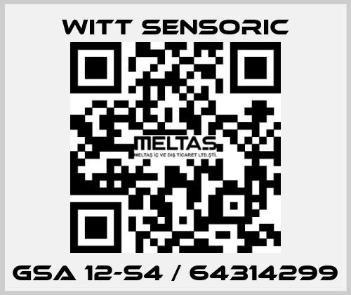 GSA 12-S4 / 64314299 Witt Sensoric