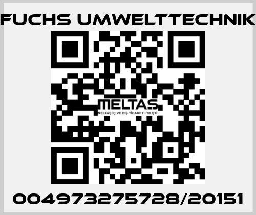004973275728/20151 Fuchs Umwelttechnik