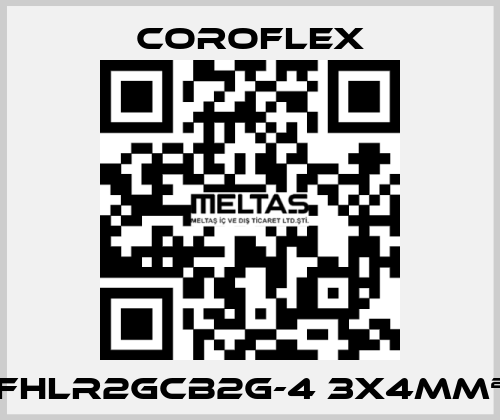 FHLR2GCB2G-4 3X4MM² COROFLEX