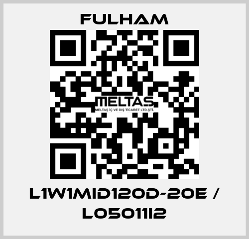 L1W1MID120D-20E / L05011i2 Fulham