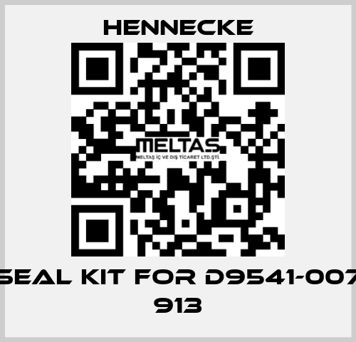 seal kit for D9541-007 913 Hennecke