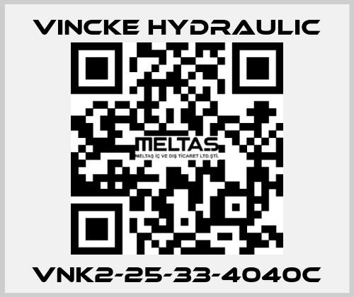 VNK2-25-33-4040C VINCKE HYDRAULIC