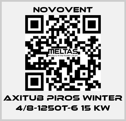 AXITUB PIROS WINTER 4/8-1250T-6 15 kW Novovent
