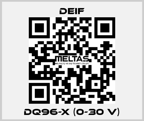 DQ96-x (0-30 V) Deif
