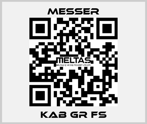 KAB GR FS Messer