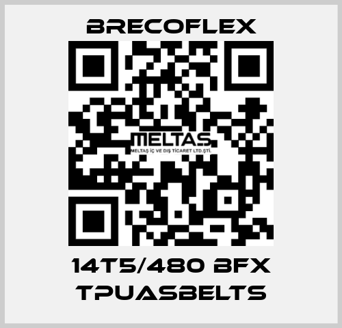14T5/480 BFX TPUASBELTS Brecoflex