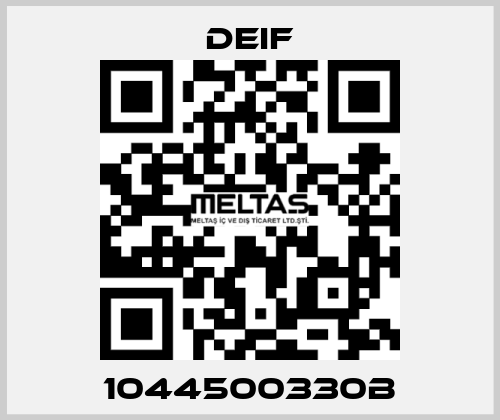 1044500330B Deif