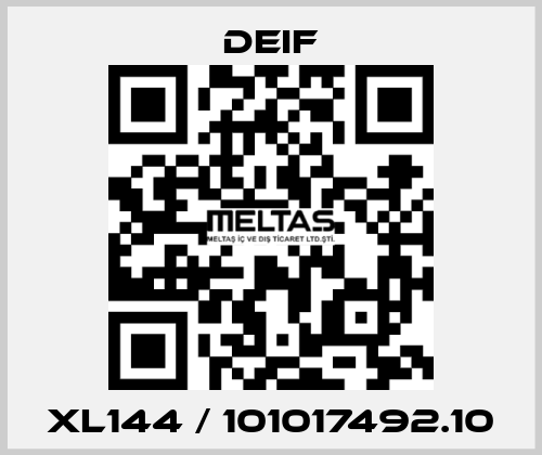 XL144 / 101017492.10 Deif