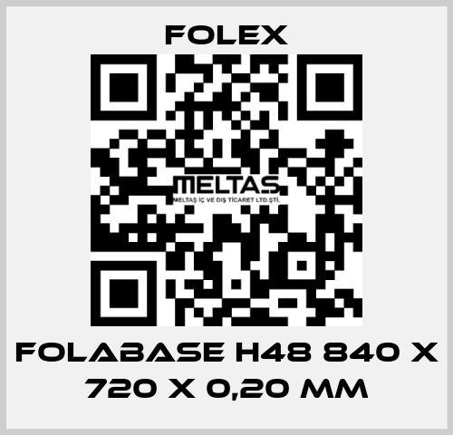 Folabase H48 840 x 720 x 0,20 mm Folex