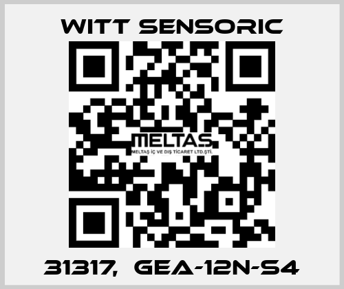 31317,  GEA-12N-S4 Witt Sensoric