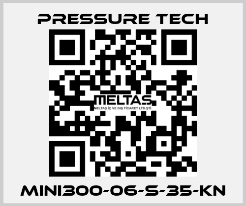 MINI300-06-S-35-KN Pressure Tech