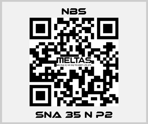 SNA 35 N P2 NBS