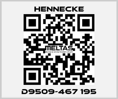 D9509-467 195 Hennecke