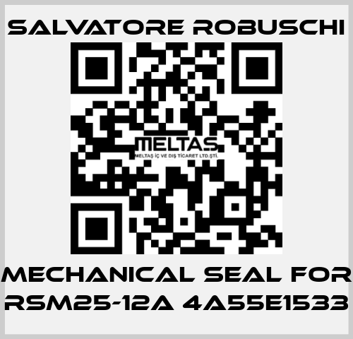 mechanical seal for RSM25-12A 4A55E1533 SALVATORE ROBUSCHI
