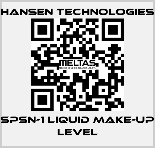 SPSN-1 Liquid make-up level HANSEN TECHNOLOGIES