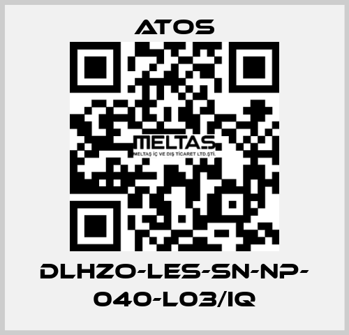 DLHZO-LES-SN-NP- 040-L03/IQ Atos