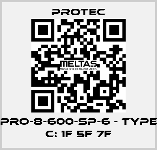 PRO-8-600-SP-6 - TYPE C: 1F 5F 7F Protec