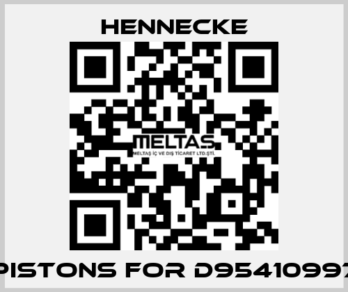 pistons for D95410997 Hennecke