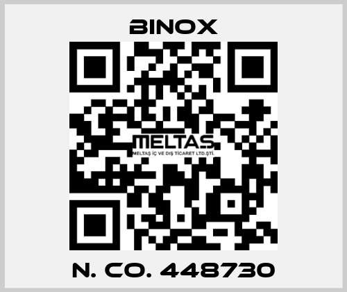 N. CO. 448730 Binox