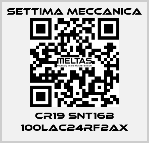 CR19 SNT16B 100LAC24RF2AX Settima Meccanica
