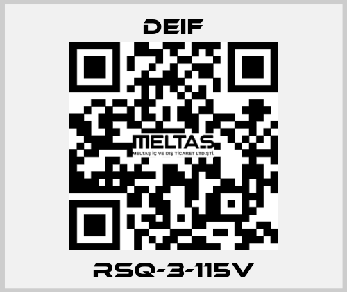 RSQ-3-115V Deif