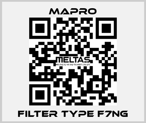 filter type F7NG Mapro