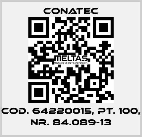 cod. 64220015, pt. 100, nr. 84.089-13 Conatec