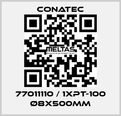 77011110 / 1xPt-100 Ø8x500mm Conatec