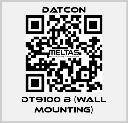 DT9100 B (wall mounting) Datcon