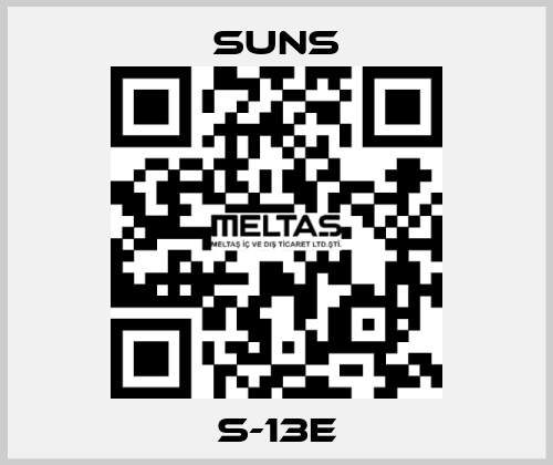 S-13E SUNS