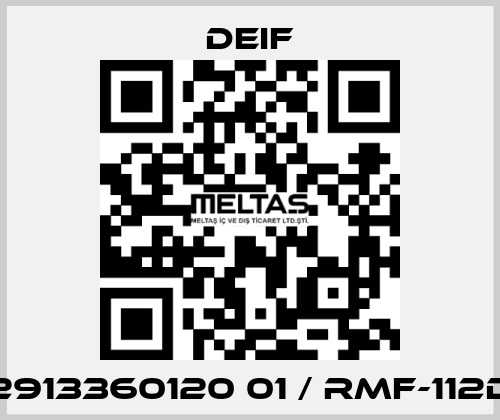 2913360120 01 / RMF-112D Deif