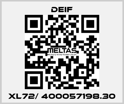 XL72/ 400057198.30 Deif