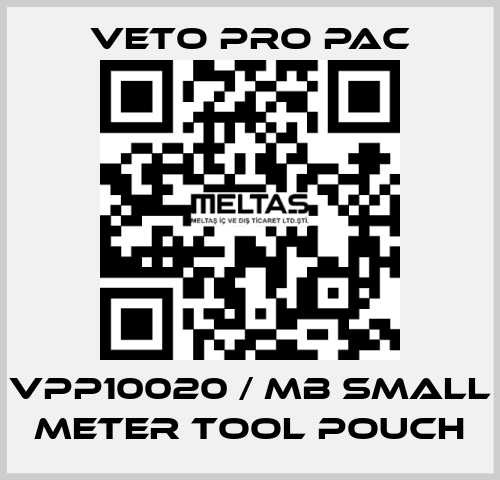 VPP10020 / MB Small Meter Tool Pouch Veto Pro Pac