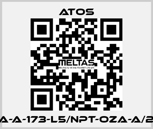 DKZA-A-173-L5/NPT-OZA-A/24DC Atos