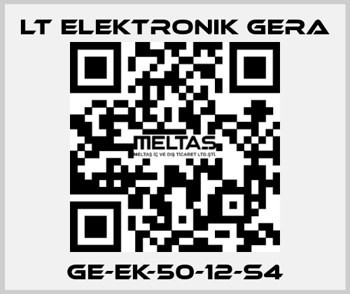 GE-EK-50-12-S4 LT Elektronik Gera