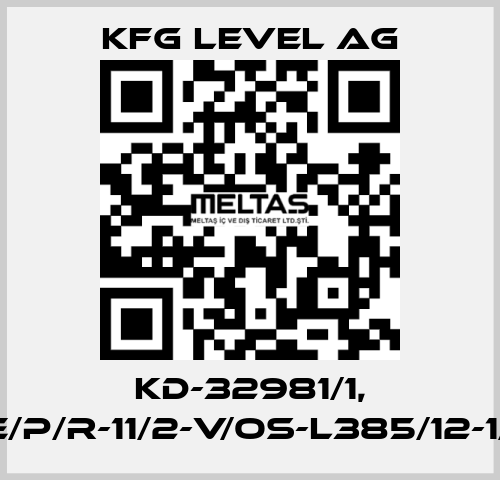 KD-32981/1, ALE/P/R-11/2-V/OS-L385/12-1/SV KFG Level AG