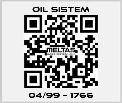 04/99 – 1766 Oil Sistem