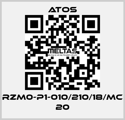 RZM0-P1-010/210/18/MC 20 Atos