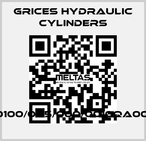 CH0100/045/000/0010QA00AS Grices Hydraulic Cylinders