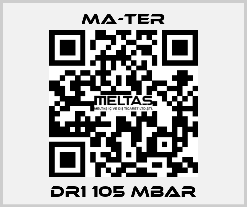 DR1 105 mbar MA-TER