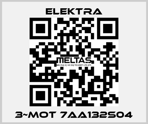 3~Mot 7AA132S04 ELEKTRA