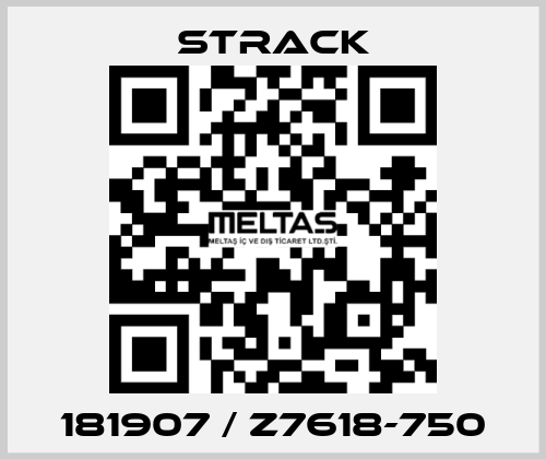 181907 / Z7618-750 Strack