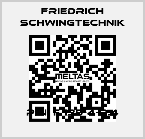 p/n: F 135-4-2.4 Friedrich Schwingtechnik