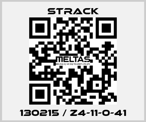 130215 / Z4-11-0-41 Strack