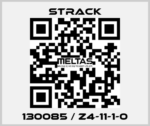 130085 / Z4-11-1-0 Strack