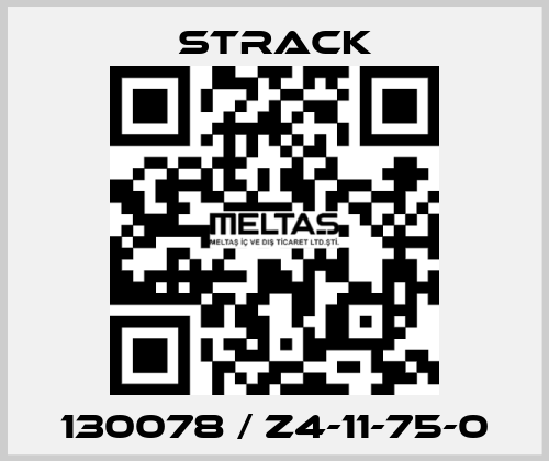 130078 / Z4-11-75-0 Strack