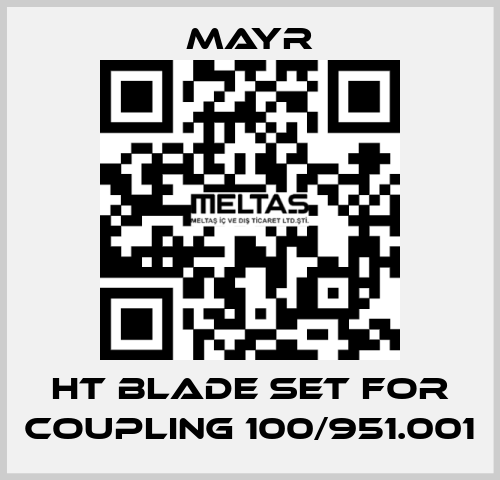 HT blade set for coupling 100/951.001 Mayr