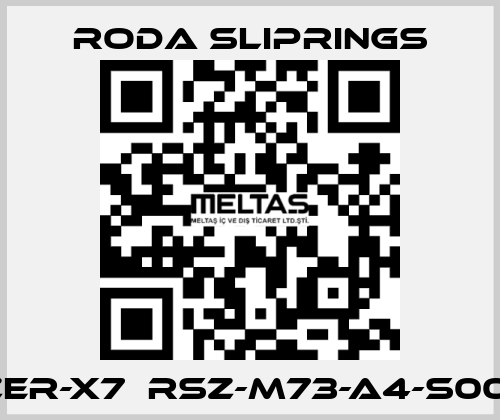ZER-X7  RSZ-M73-A4-S001 Roda Sliprings